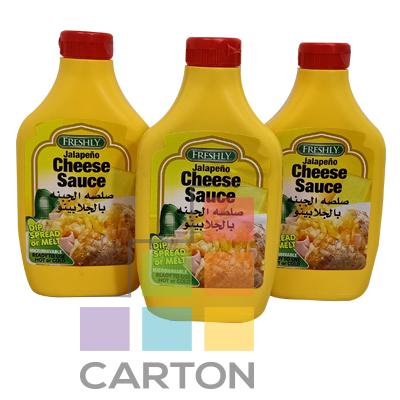 FRESHLYJALAPENO CHEESE SAUCE -3*396ML